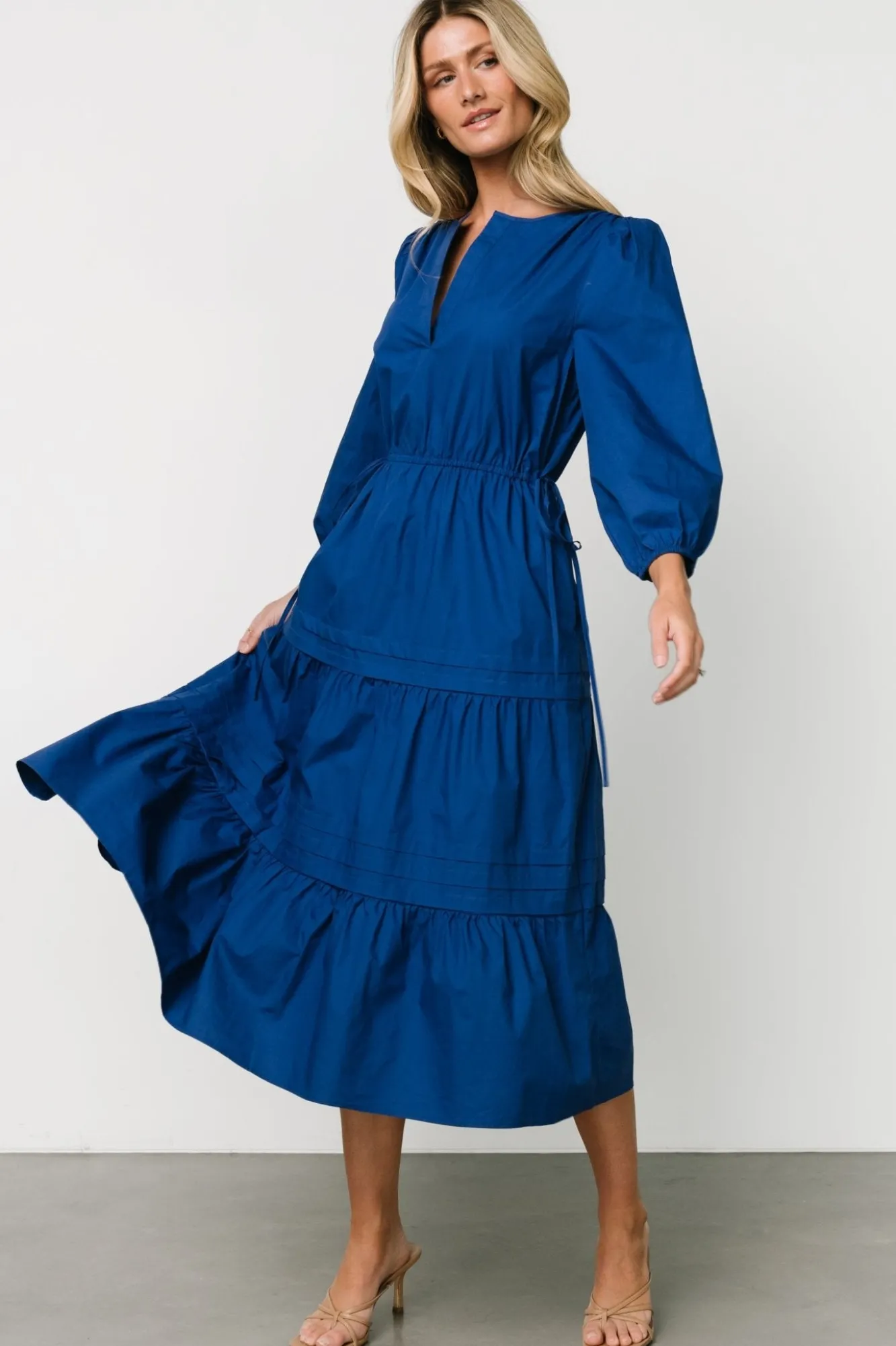 Baltic Born Santa Fe Poplin Midi Dress |