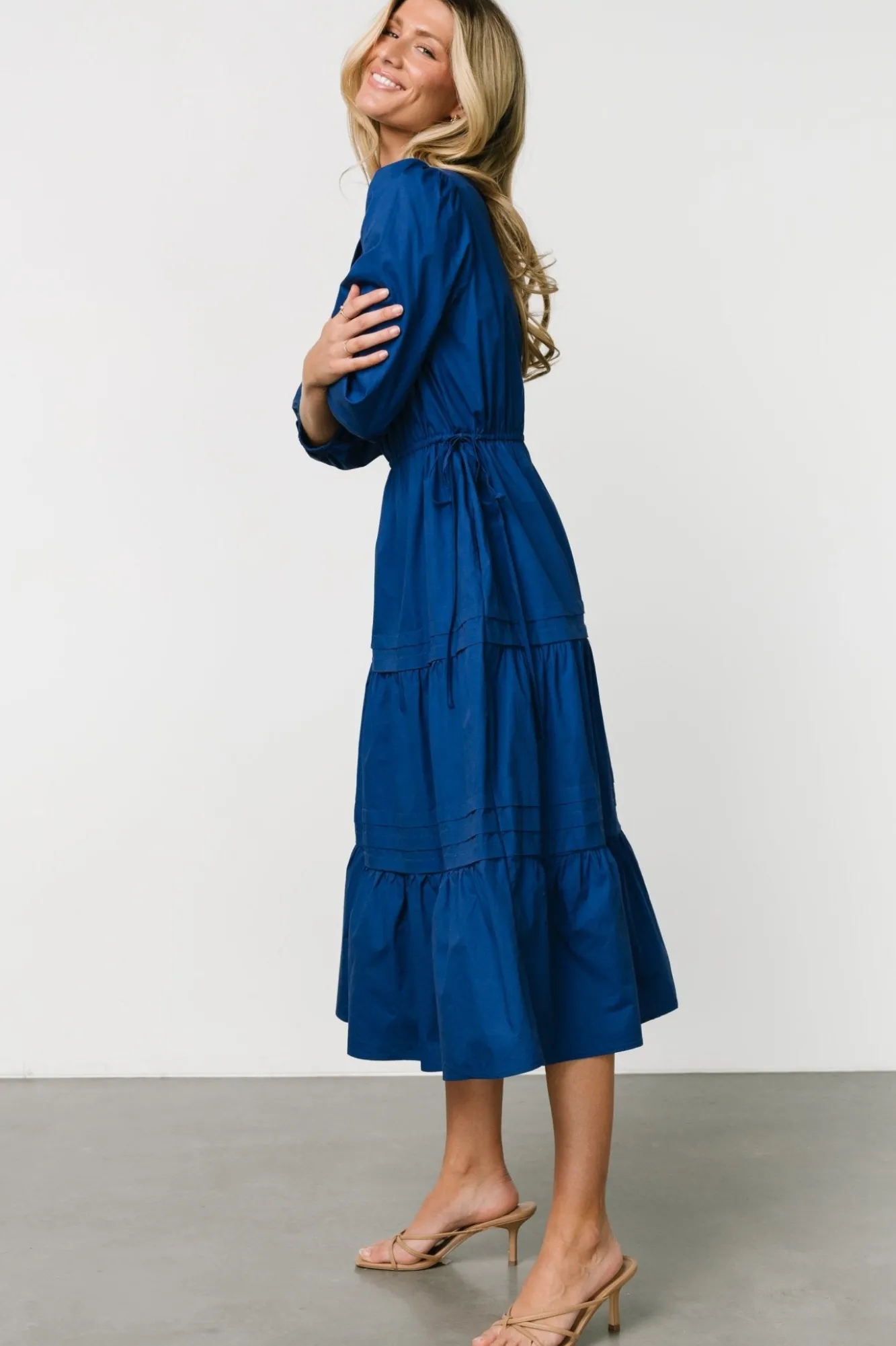 Baltic Born Santa Fe Poplin Midi Dress |