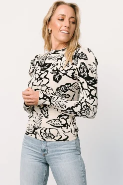 Baltic Born Sebastian Sweater | Black Multi