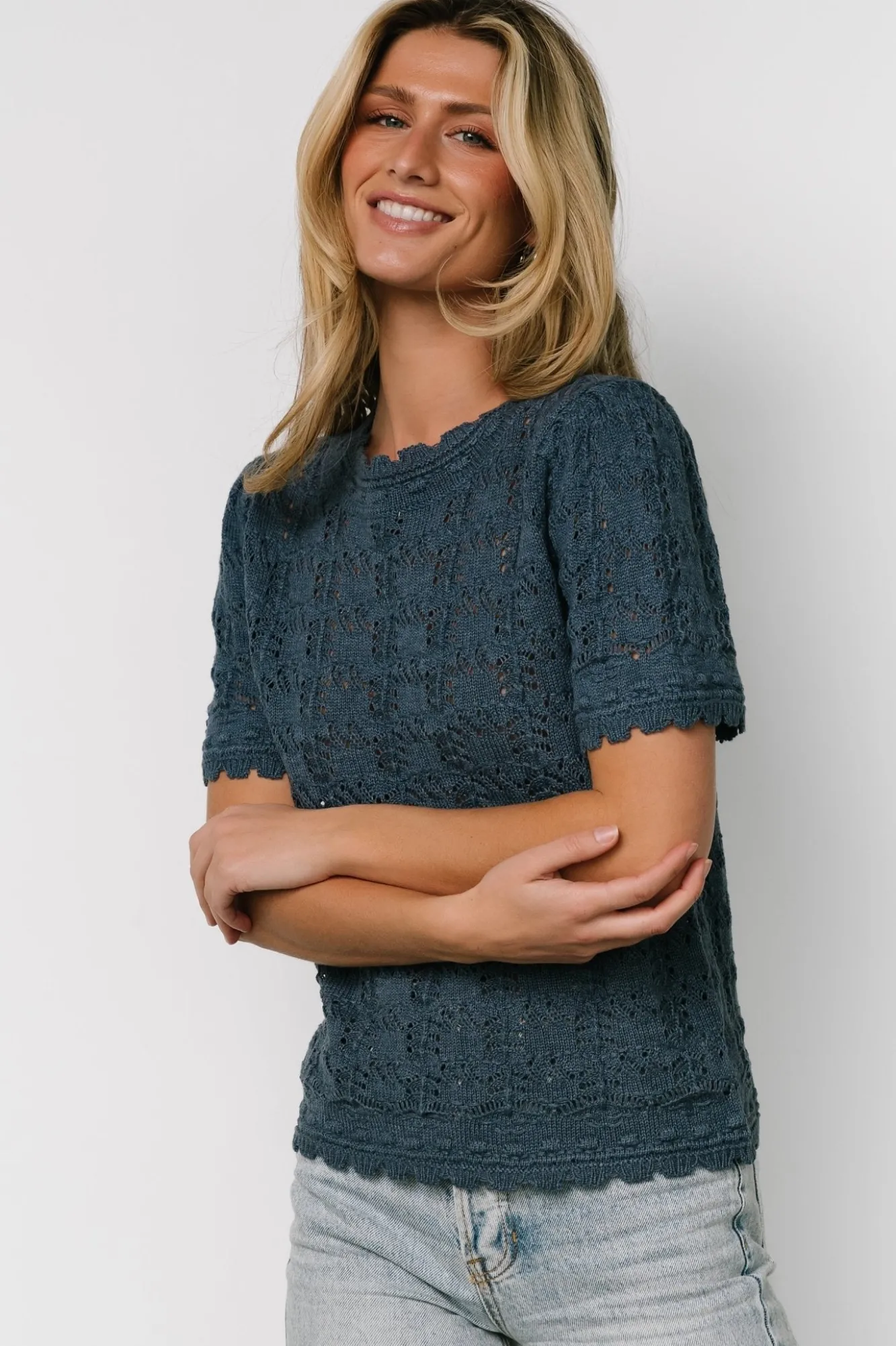 Baltic Born Serenity Knit Sweater Top |
