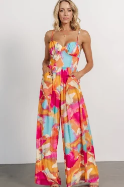 Baltic Born Shea Jumpsuit | Multi Print