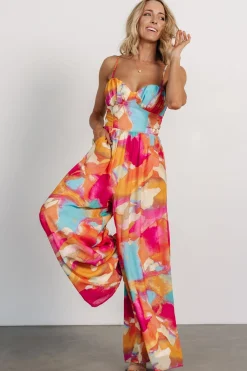 Baltic Born Shea Jumpsuit | Multi Print