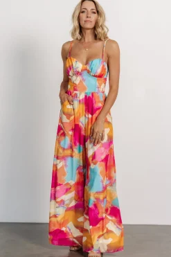 Baltic Born Shea Jumpsuit | Multi Print