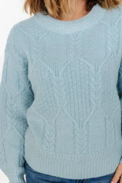 Baltic Born Sheffield Knit Sweater | Light Blue