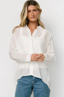 Baltic Born Sheldon Striped Oversized Top |