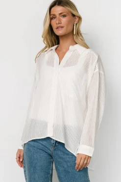 Baltic Born Sheldon Striped Oversized Top |