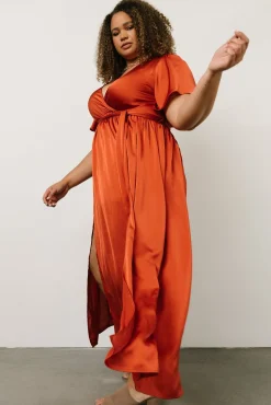 Baltic Born Sicily Satin Maxi Dress |