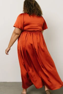 Baltic Born Sicily Satin Maxi Dress |
