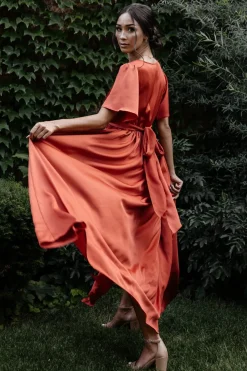Baltic Born Sicily Satin Maxi Dress |