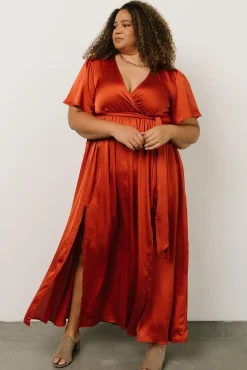 Baltic Born Sicily Satin Maxi Dress |
