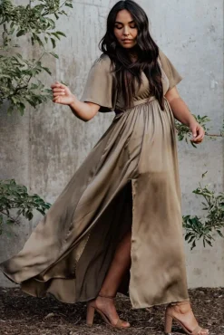 Baltic Born Sicily Satin Maxi Dress |