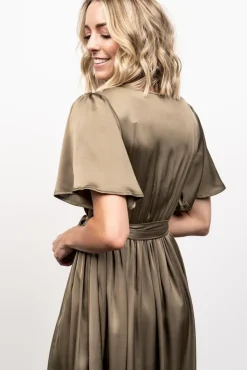Baltic Born Sicily Satin Maxi Dress |