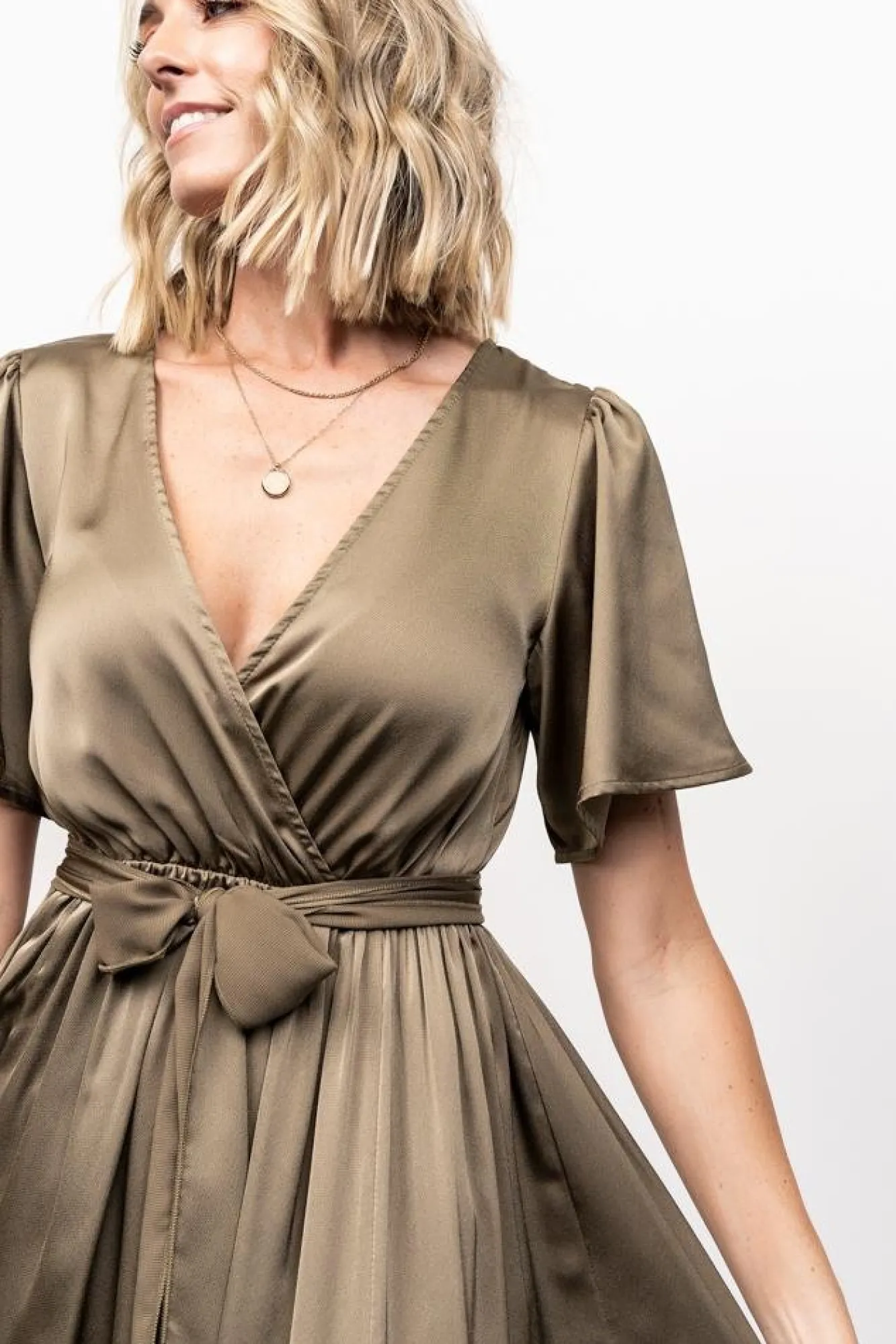Baltic Born Sicily Satin Maxi Dress |