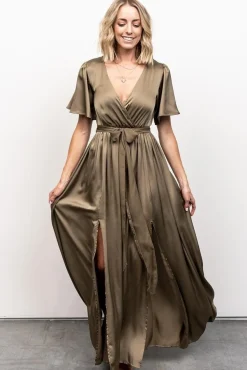 Baltic Born Sicily Satin Maxi Dress |