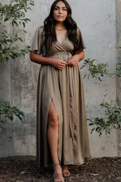 Baltic Born Sicily Satin Maxi Dress |