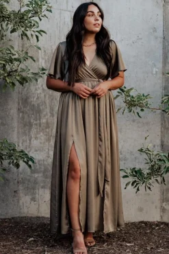 Baltic Born Sicily Satin Maxi Dress |