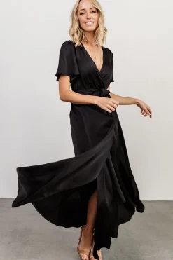 Baltic Born Sicily Satin Maxi Dress |