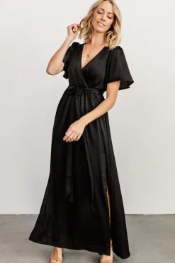 Baltic Born Sicily Satin Maxi Dress |