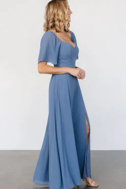Baltic Born Sierra Sweetheart Maxi Dress | Whisper Blue
