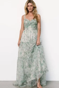 Baltic Born Sinclair Sweetheart Gown | Green Floral