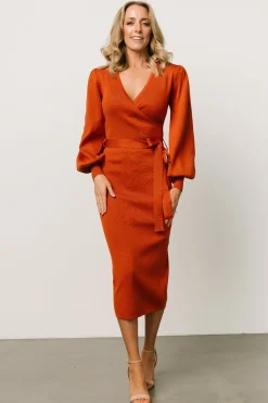 Baltic Born Soho Bubble Sleeve Sweater Dress |