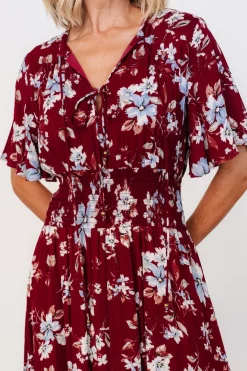 Baltic Born Spell Boho Midi Dress | Ruby Multi Floral