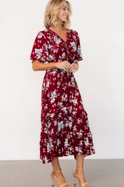 Baltic Born Spell Boho Midi Dress | Ruby Multi Floral