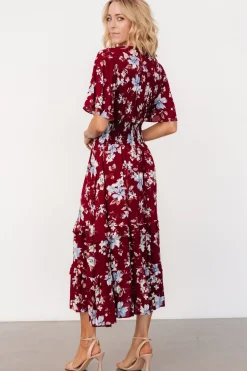 Baltic Born Spell Boho Midi Dress | Ruby Multi Floral