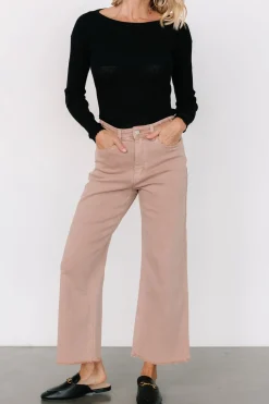 Baltic Born Spence Denim Pants | Dusty Rose