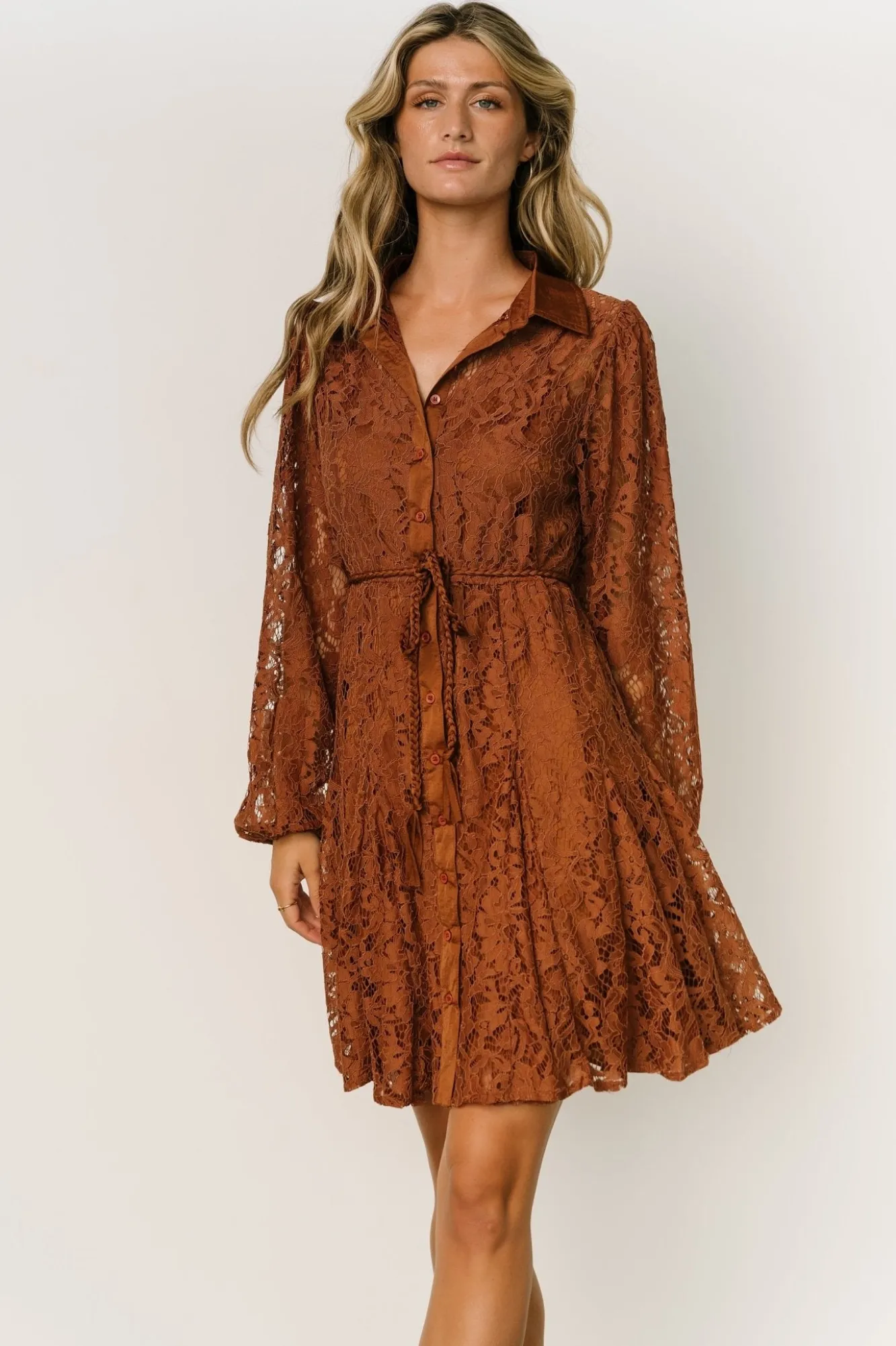 Baltic Born Stefan Lace Short Dress |