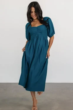 Baltic Born Stefania Midi Dress | Mediterranean Blue