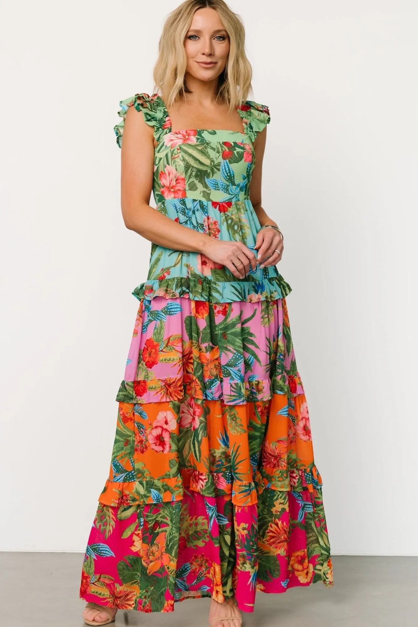 Baltic Born Sundara Tiered Maxi Dress |