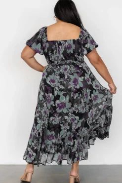 Baltic Born Suzy Maxi Dress | Dark Blue Multi