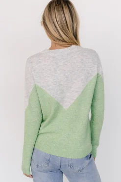 Baltic Born Tanner Sweater | Gray + Green