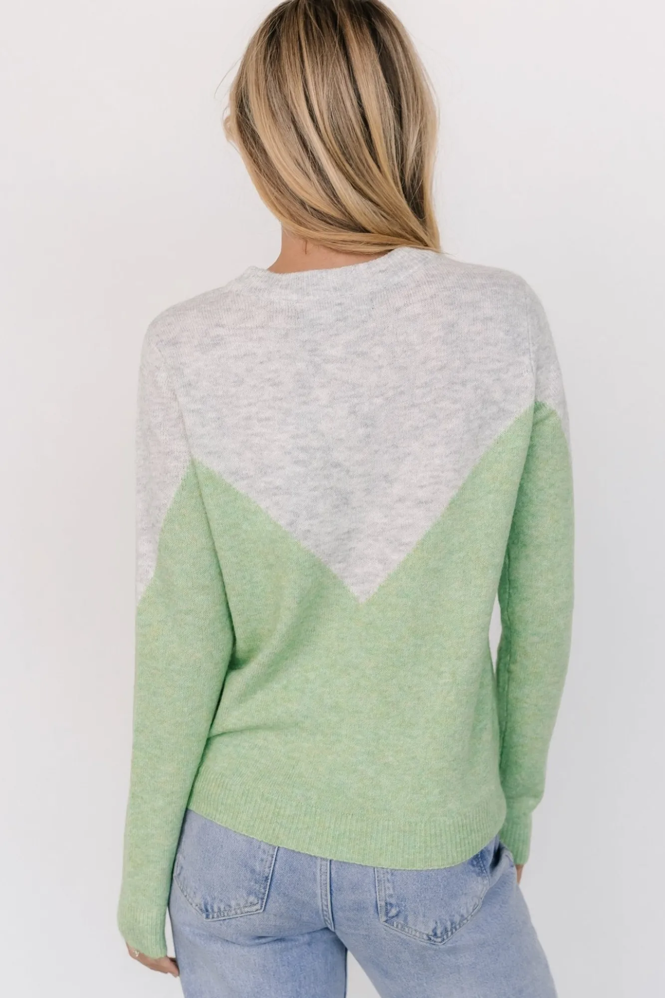 Baltic Born Tanner Sweater | Gray + Green