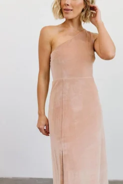 Baltic Born Tatiana Velvet One Shoulder Maxi Dress |