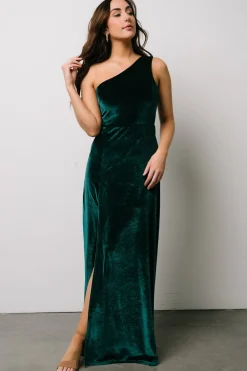 Baltic Born Tatiana Velvet One Shoulder Maxi Dress |