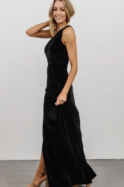 Baltic Born Tatiana Velvet One Shoulder Maxi Dress |