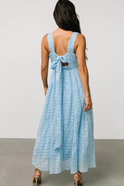 Baltic Born Thalia Embroidered Tank Midi Dress |