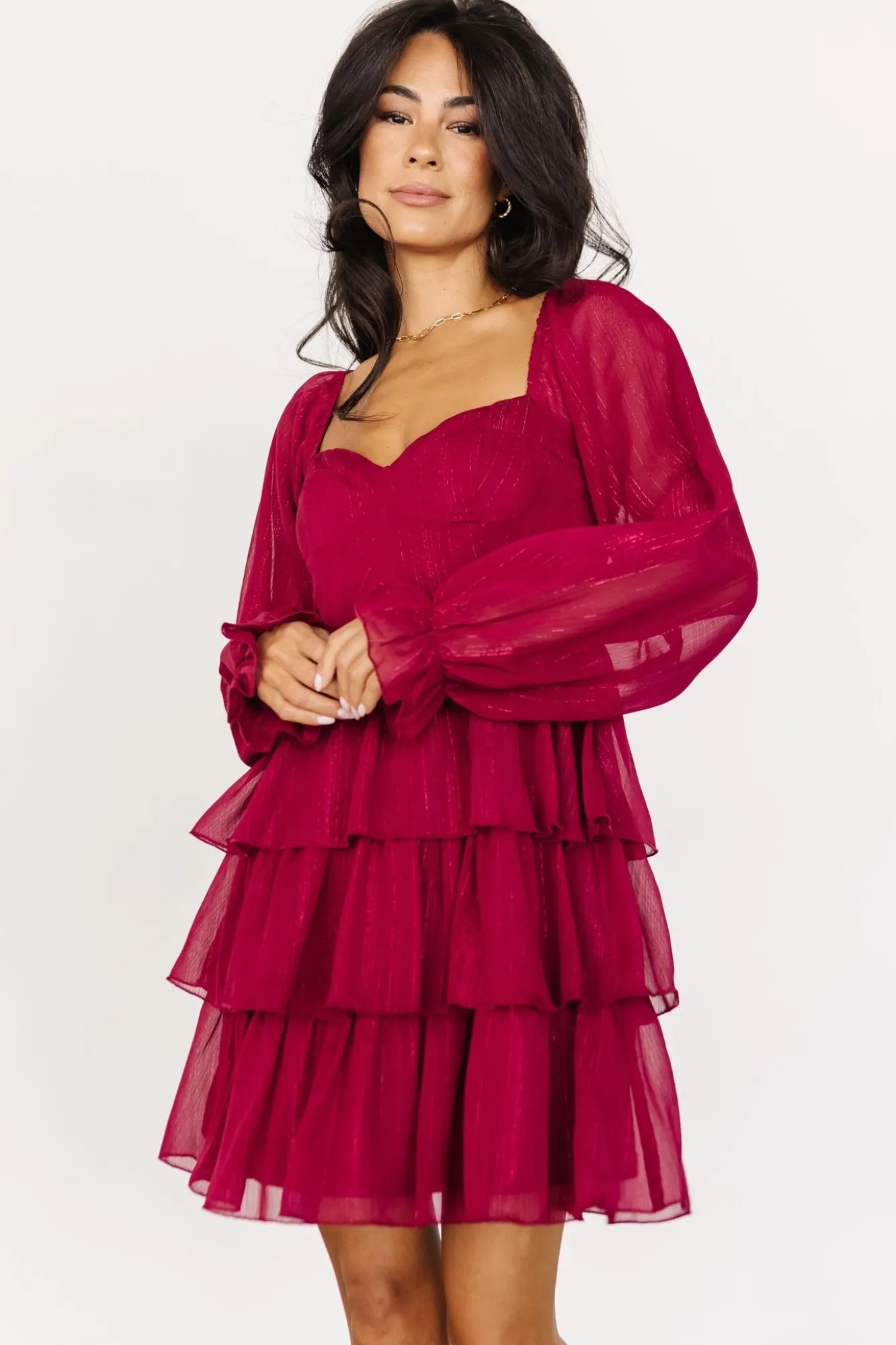 Baltic Born Thompson Tiered Short Dress |