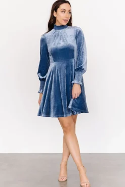 Baltic Born Tina Velvet Short Dress |