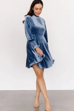 Baltic Born Tina Velvet Short Dress |