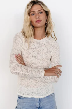 Baltic Born Tori Textured Sheer Top |