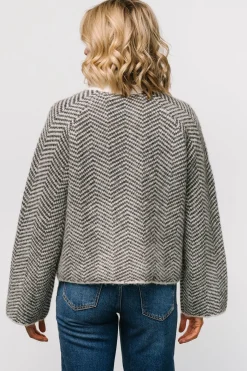 Baltic Born Trisha Knit Sweater | Ivory Stripe