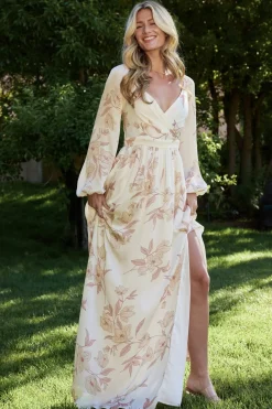 Baltic Born Tristan Maxi Dress | White Floral