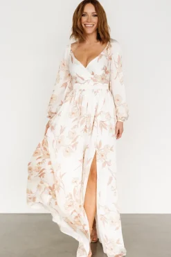 Baltic Born Tristan Maxi Dress | White Floral
