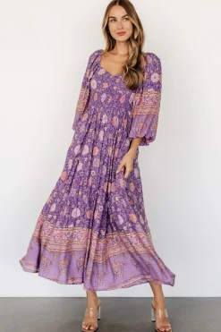 Baltic Born Trixie Dress | Purple Multi
