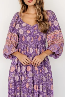 Baltic Born Trixie Dress | Purple Multi