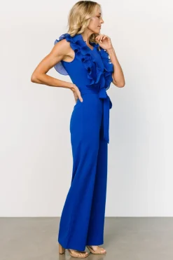 Baltic Born Tyra Ruffle Tank Jumpsuit |