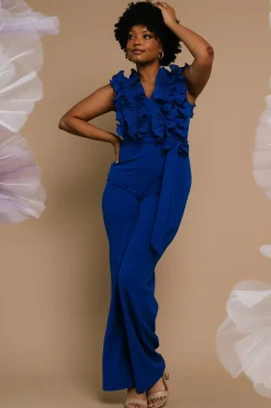 Baltic Born Tyra Ruffle Tank Jumpsuit |